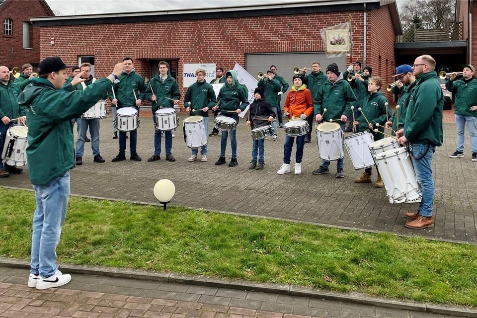 Das Fanfarencorps gibt wieder Silvesterständchen.