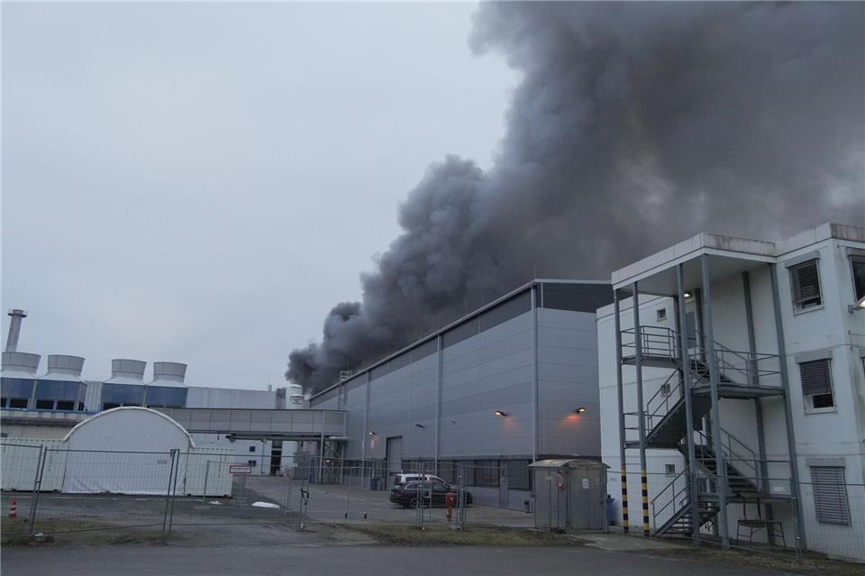 Das Feuer hat für einen erheblichen Schaden gesorgt.Peter Knapp/dpa
