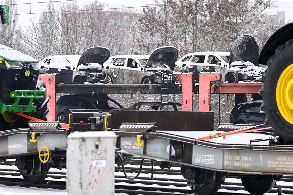 Das Feuer war im Magdeburger Stadtteil Sudenburg ausgebrochen.Heiko Rebsch/dpa