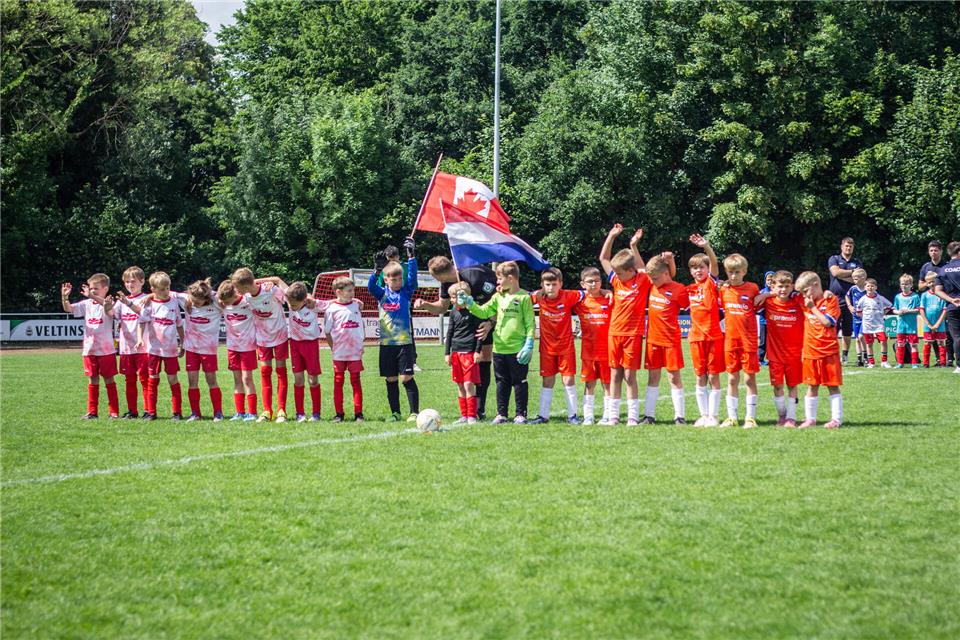 Das Finale: Kanada gegen die Niederlande.