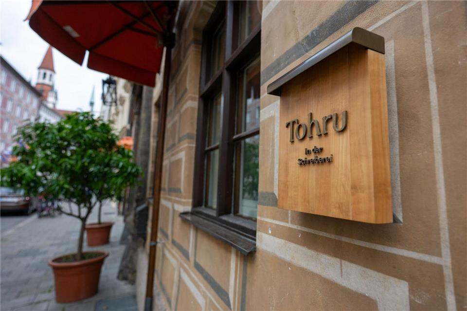 Das Fine-Dining-Restaurant „Tohru“ in der ehemaligen Stadtschreiberei in der Münchner Innenstadt. Leonie Asendorpf/dpa