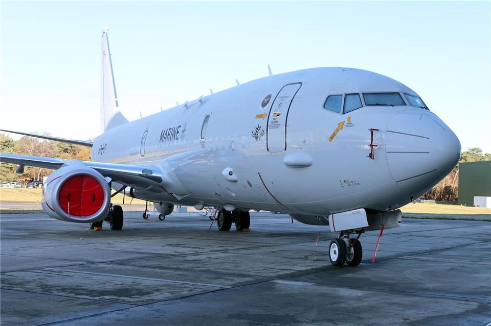 Das Flugzeug wird auf dem Fliegerhorst Nordholz bei Cuxhaven stationiert. Christian Butt/dpa