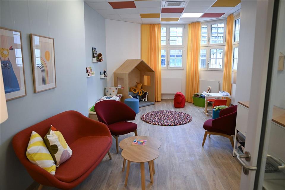 Das Frankfurter Childhood-Haus wurde 2023 eröffnet. (Archivbild) Arne Dedert/dpa