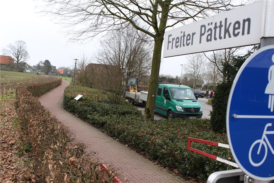 Das Freiter Pättken soll als wichtige Verbindung zwischen Raesfelder Ortskern und Schloss aufgewertet werden.