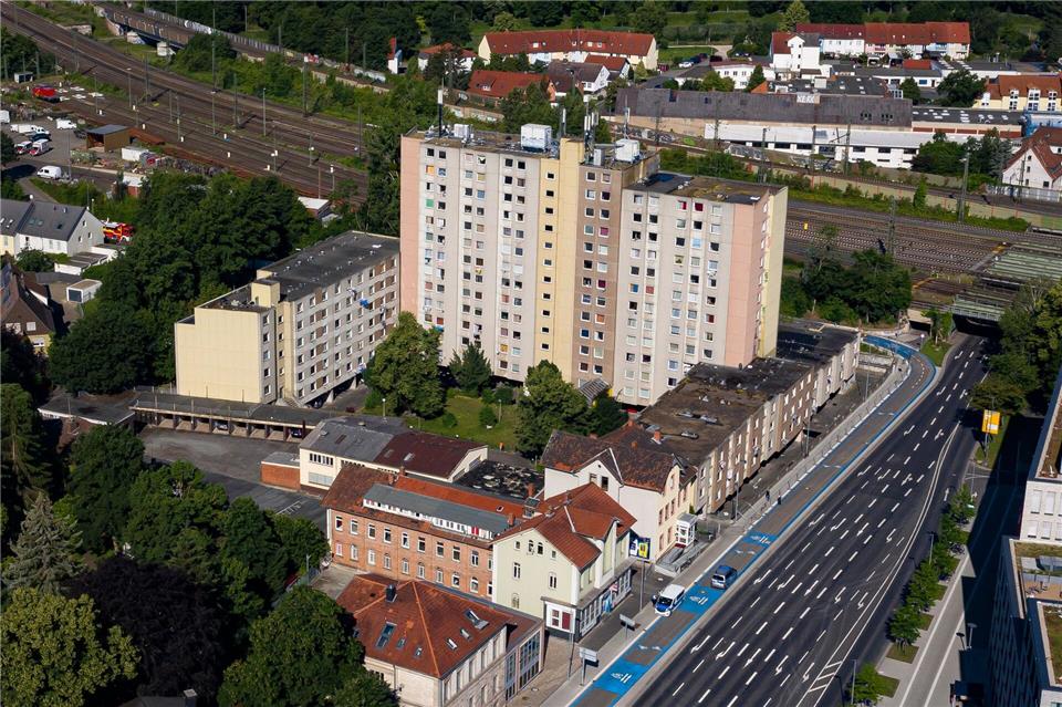Das Gebäude an der Groner Landstraße liegt nahe des Göttinger Bahnhofes. (Archivbild)Swen Pförtner/dpa