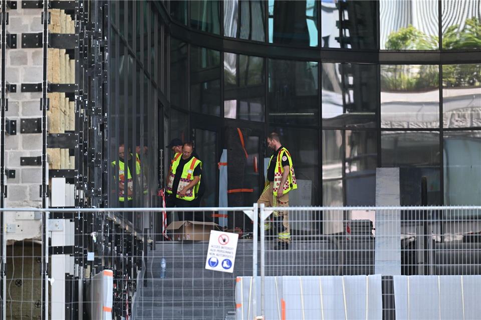 Das Gebäude soll bis Ende 2026 umgebaut werden.Emile Windal/Belga/dpa