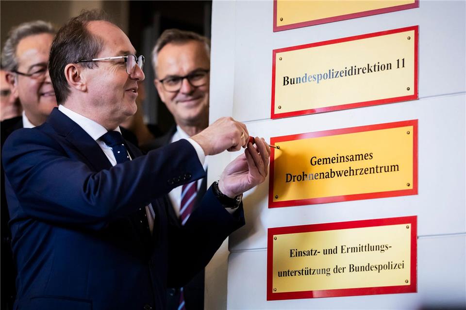 Das Gemeinsame Drohnenabwehrzentrum war im Dezember 2025 eingeweiht worden. (Archivfoto)Christoph Soeder/dpa