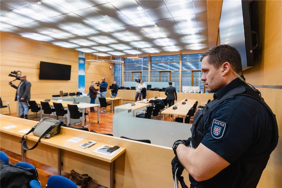 Das Gericht verhandelt unter Ausschluss der Öffentlichkeit.Michael Reichel/dpa