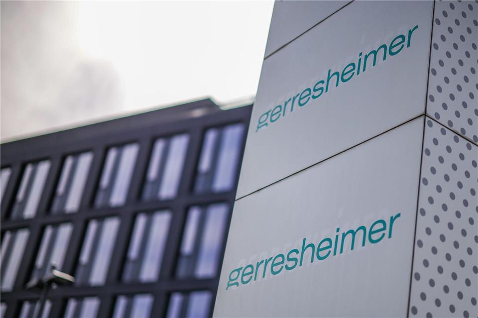 Gerresheimer hat Drei-Millionen-Umsatz wohl falsch verbucht  Das Gerresheimer-Logo vor einem Büro des Düsseldorfer Verpackungsspezialisten.Christoph Reichwein/dpa