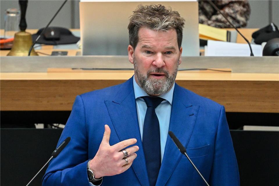 „Das Gesetz ermöglicht keine Enteignungen“, sagte der CDU-Fraktionsvorsitzender, Dirk Stettner. (Archivbild)Soeren Stache/dpa