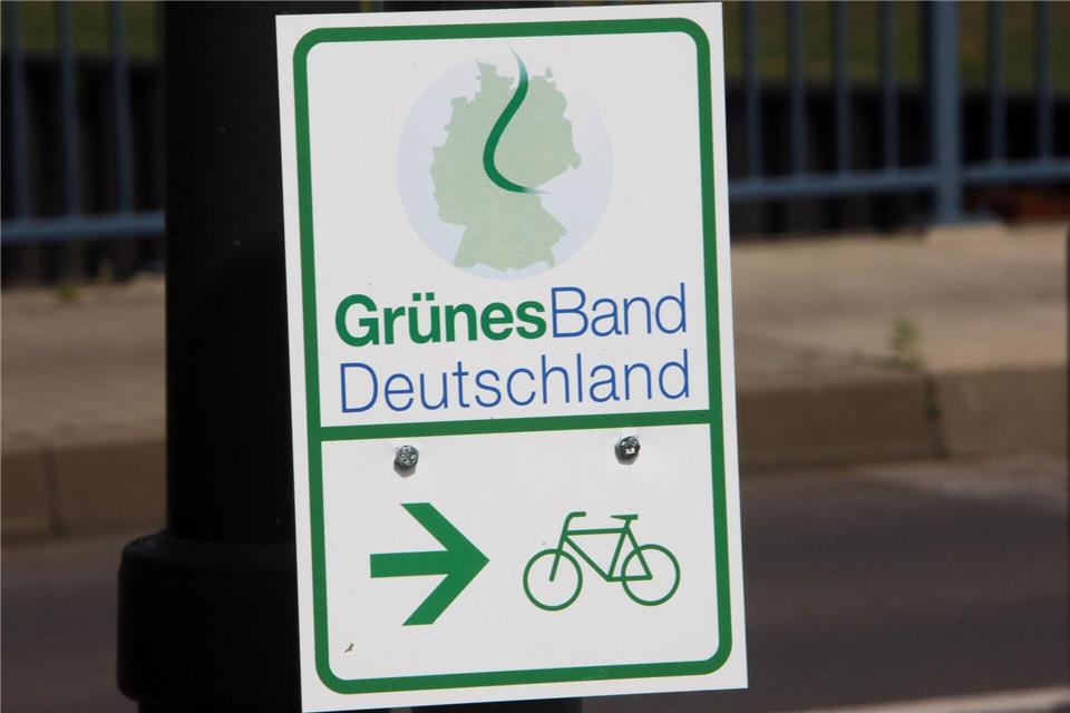 Das „Grüne Band“ war 2023 als Nationales Naturmonument ausgewiesen worden. (Archivbild)Jens Büttner/dpa