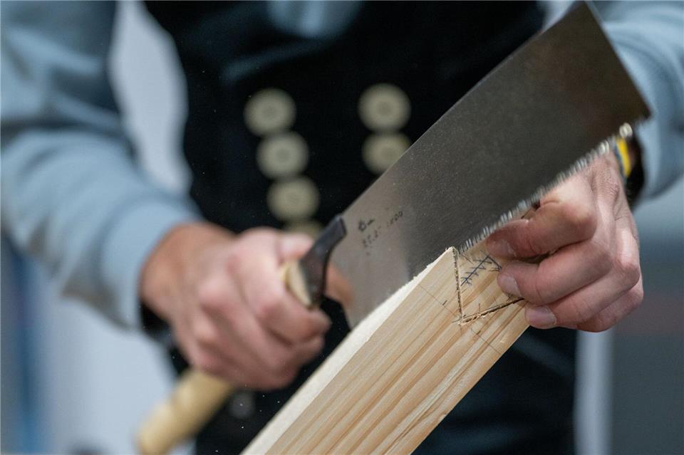 Das Handwerk in Deutschland hat es zur Zeit eher schwer. (Archivbild)Leonie Asendorpf/dpa