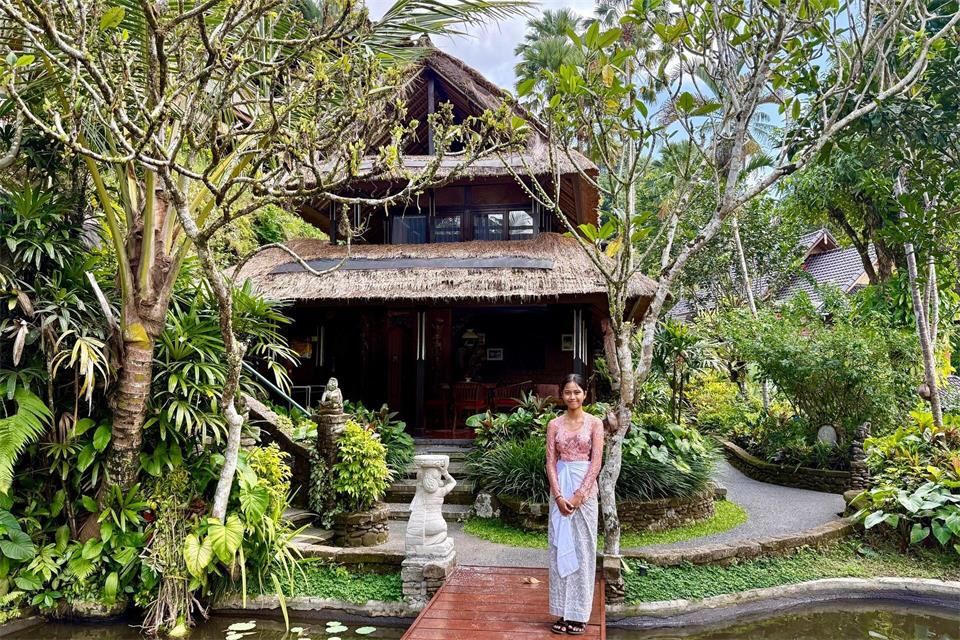 Das Haus des deutschen Malers und Musikers Walter Spies (1895-1942), der lange in Ubud lebte, gehört heute zum „Hotel Tjampuhan & Spa“.Carola Frentzen/dpa