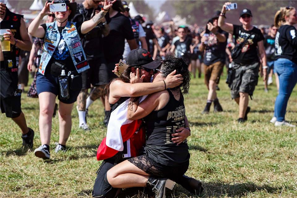 Das Heavy-Metal-Festival in Wacken ist gestartet.Frank Molter/dpa