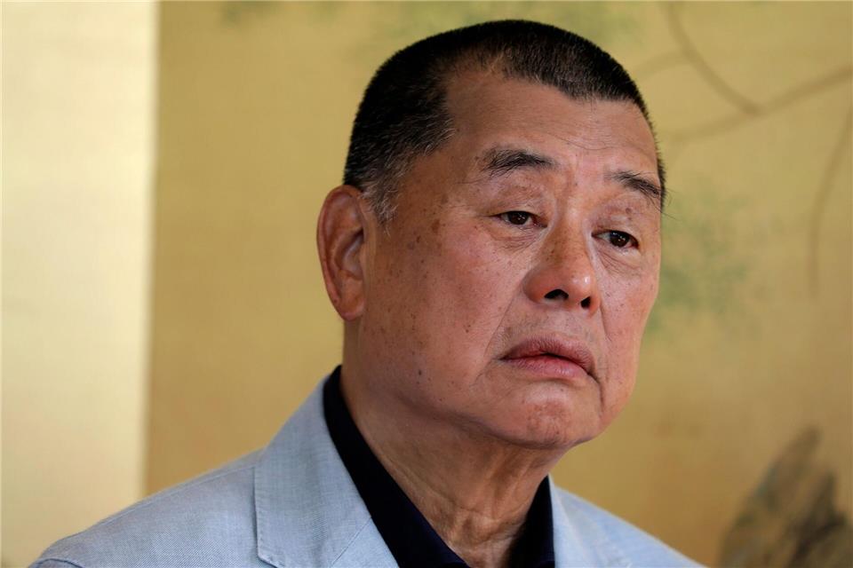 Das Hongkonger Gericht hatte Jimmy Lai bereits im Dezember für schuldig befunden. (Archivbild)Vincent Yu/AP/dpa