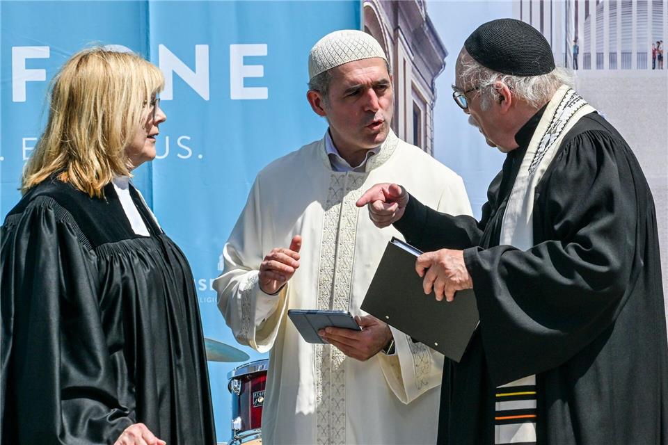 Das House of One in Berlin wird von Vertretern des Christentums, des Judentums und des Islam getragen.    Jens Kalaene/dpa