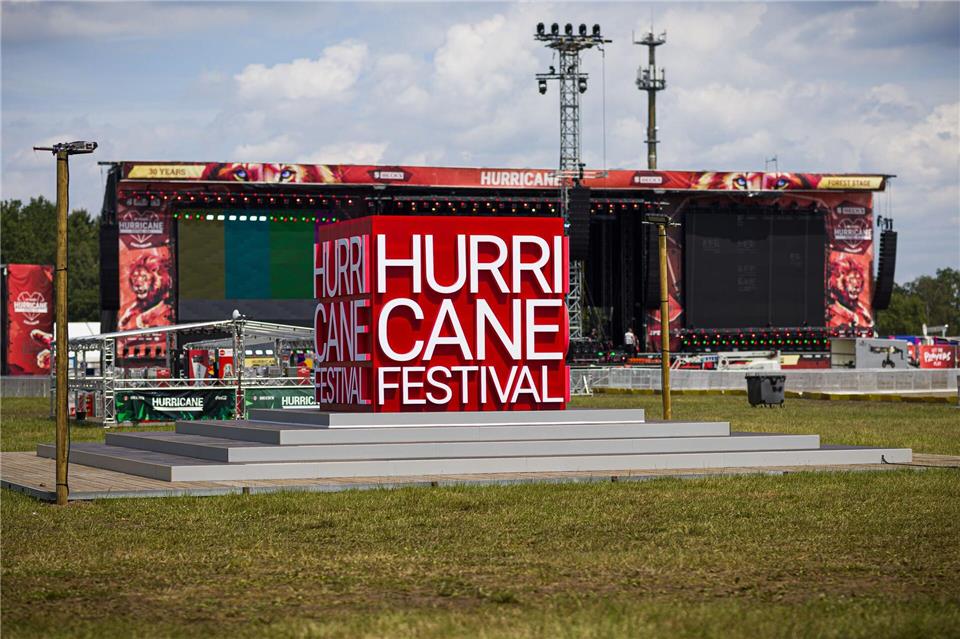 Das Hurricane Festival feiert sein 30-jähriges Bestehen.Moritz Frankenberg/dpa