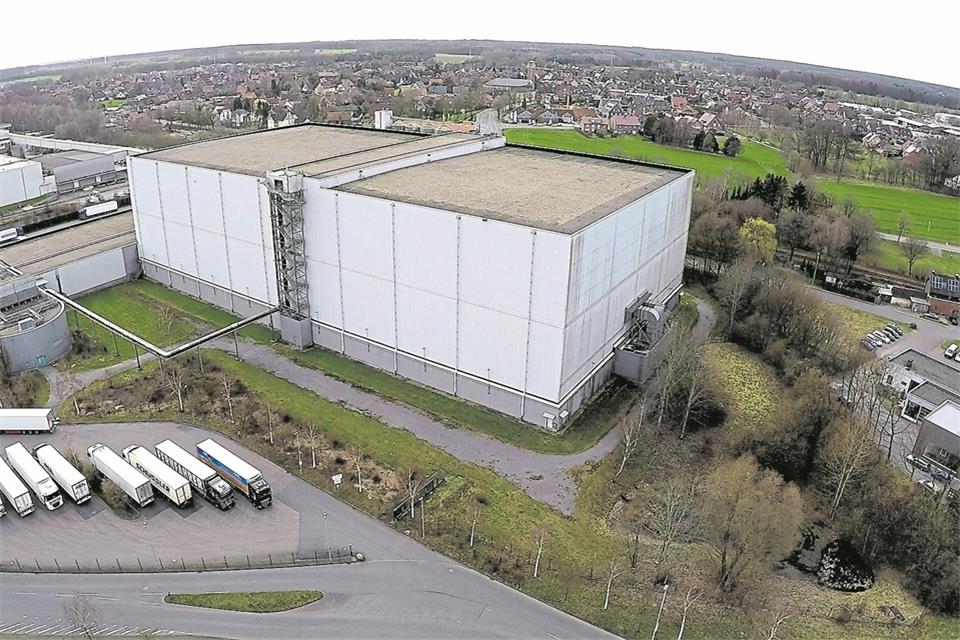 Das Iglo-Werk in Bahnhof Reken.