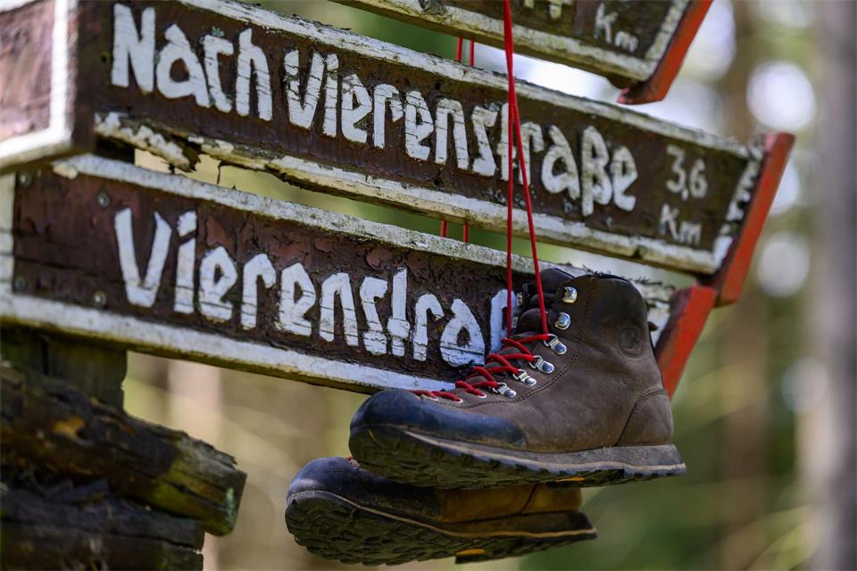 Das Image des Wanderns hat sich einer Studie zufolge seit den 1990er Jahren „von einer eher betulichen zu einer Lifestyle-orientierten Freizeitaktivität“ gewandelt. Hendrik Schmidt/dpa