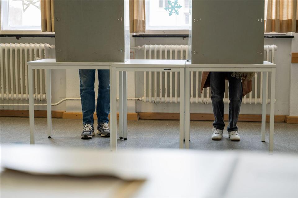 Das Interesse an der Bundestagswahl war im Südwesten hoch.Helena Dolderer/dpa