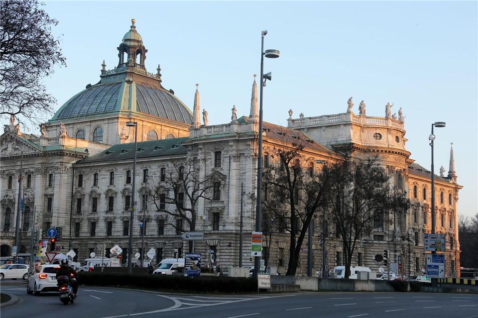 Das Justizministerium in München ist im Justizpalast untergebracht. (Symbolbild)Stephan Jansen/dpa