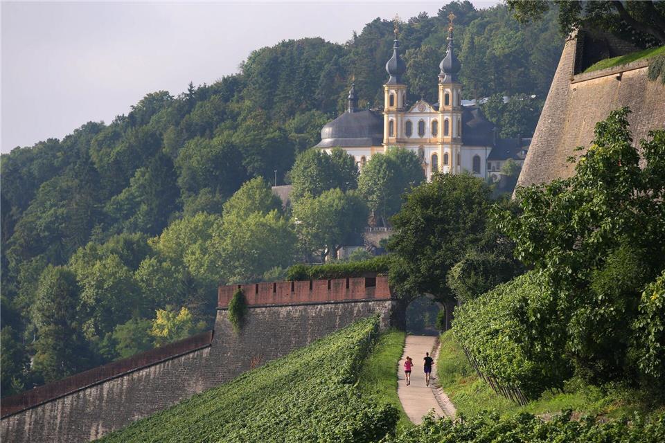 Das Käppele liegt unweit der Festung Marienberg. (Archivbild)picture alliance / Karl-Josef Hildenbrand/dpa