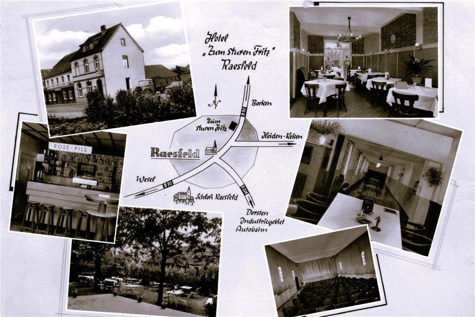 Das Kino im Saal Grundmann wurde feierlich eröffnet. „Martini-Lichtspiele“ hieß das Haus, mit dem auch auf dieser historischen Postkarte aufmerksam gemacht wurde.