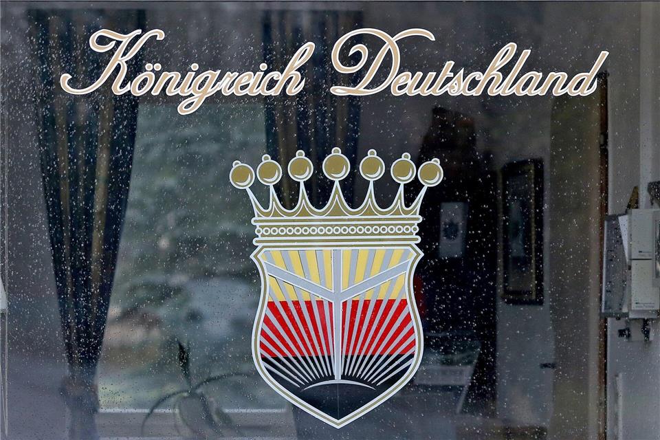 Das „Königreich Deutschland“ hatte seinen Schwerpunkt zuletzt in Sachsen. Jan Woitas/dpa-Zentralbild/dpa