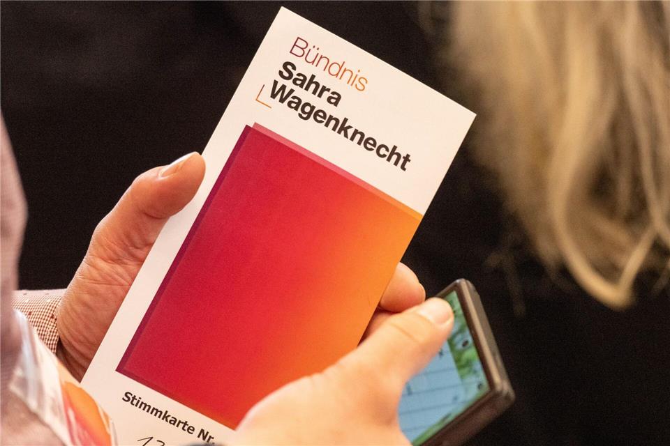 Das Kürzel BSW bleibt, aber der Namen dahinter soll sich ändern. (Archivbild)Stefan Sauer/dpa