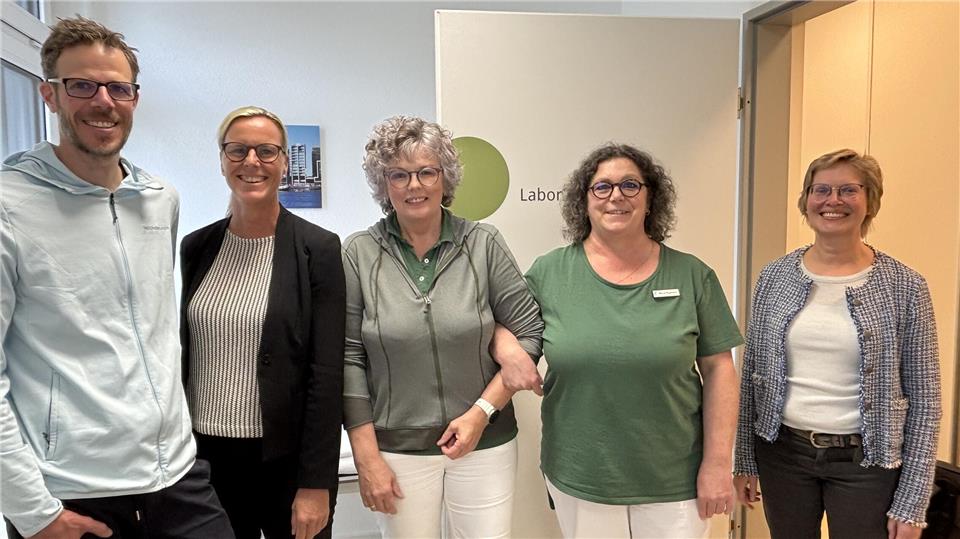 Das Labor ist ein wichtiger Teil der neuen Praxis.