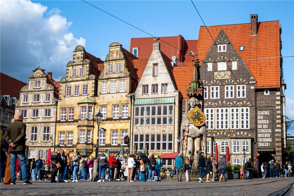 Das Land Bremen verzeichnet erneut einen Rekord bei Übernachtungsgästen. (Archivfoto)Sina Schuldt/dpa