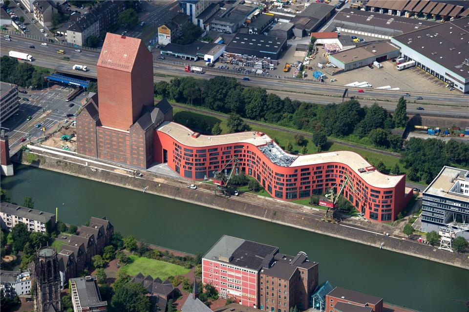 Das Landesarchiv für das Land Nordrhein-Westfalen hat seinen Sitz in Duisburg. Hier sind jetzt digitale Akten vom Verwaltungsgericht Minden angekommen. (Archivbild) Matthias Balk/dpa