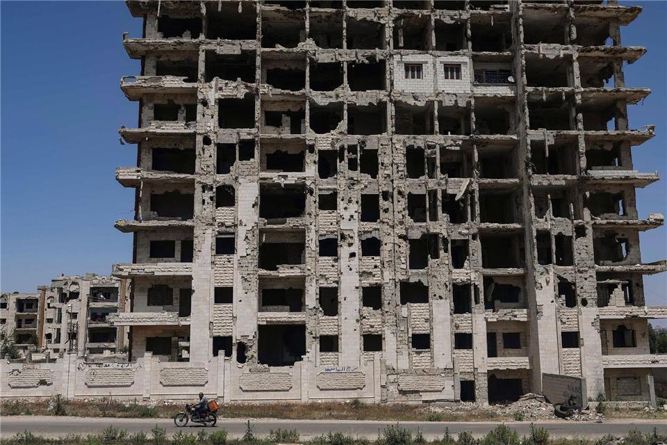 Das Leben kehrt zurück.Ghaith Alsayed/AP/dpa