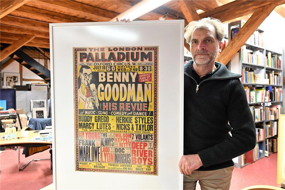 Das Lippmann und Rau Musikarchiv erschließt nun die laut Stiftung größte öffentliche Sammlung zur Jazz-Legende Benny Goodman digital.Martin Schutt/dpa