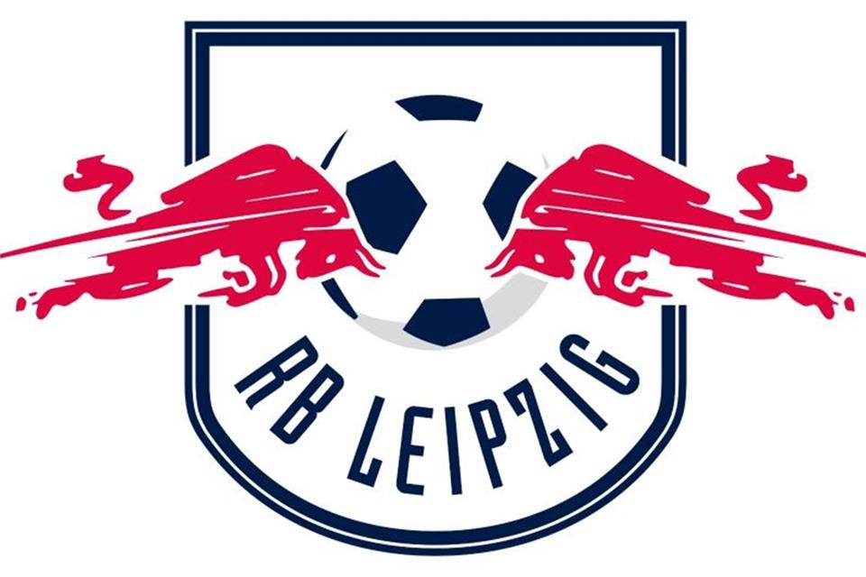 Das Logo des Fußball-Erstligisten RB Leipzig. Quelle: RB Leipzig Foto: Zentralbild