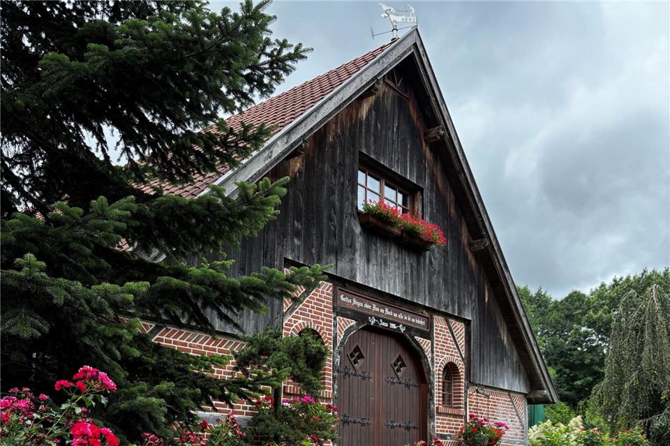 Das Marbecker Heimathaus kann prima per Rad angesteuert werden.