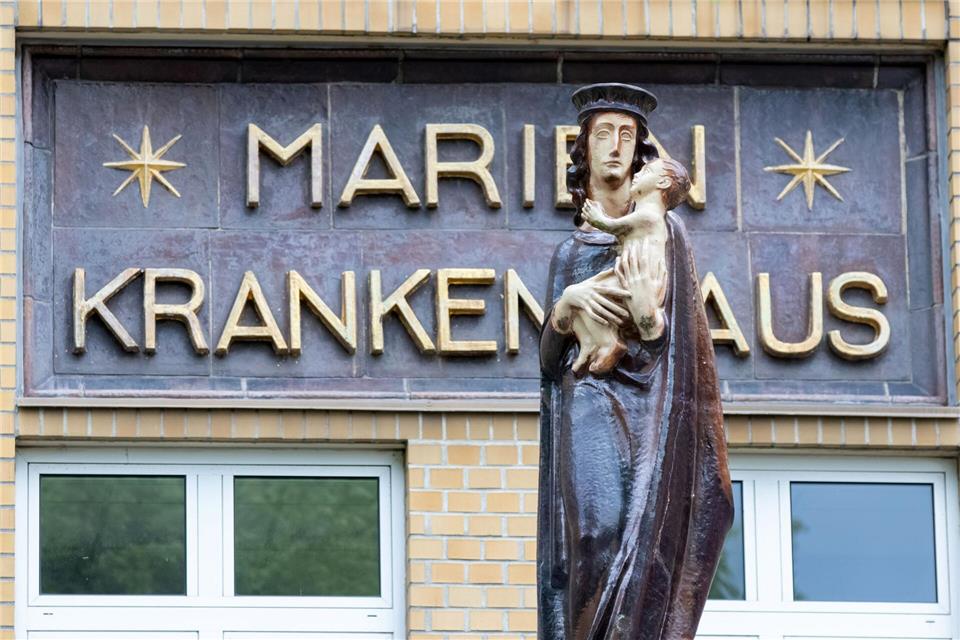 Das Marienkrankenhaus gehört zur gemeinnützigen Ansgar-Gruppe, deren Gesellschafter das Erzbistum Hamburg ist. (Archivbild)Bodo Marks/dpa