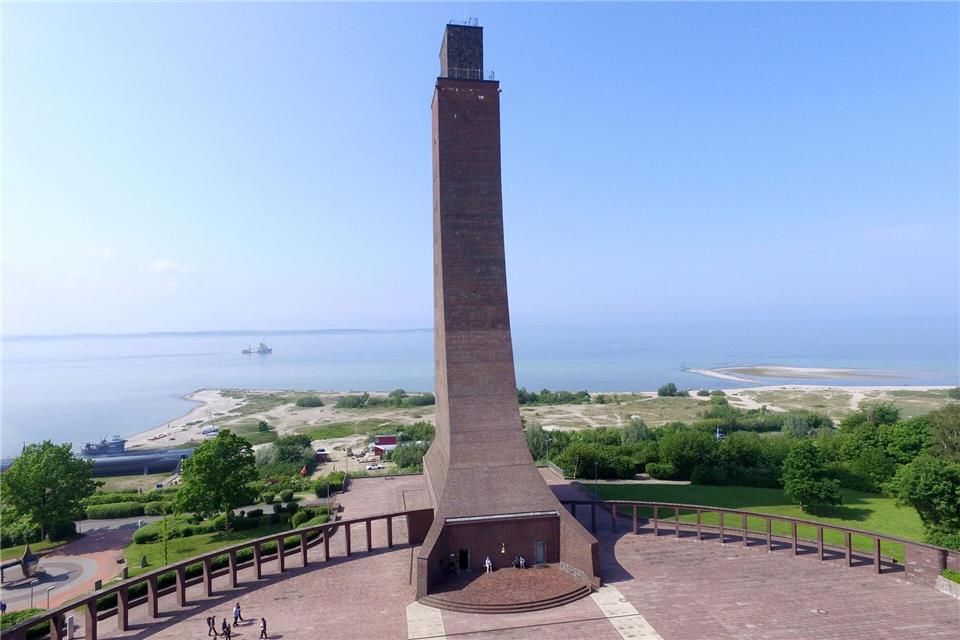 Das Marine-Ehrenmal in Laboe: Am 30.5. 1936 wurde es von den Nationalsozialisten im Beisein von Adolf Hitler eingeweiht. (Archivbild)picture alliance / dpa
