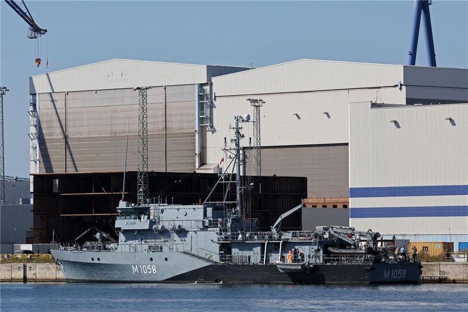 Das Minenjagdboot „Fulda“ soll demnächst ins Mittelmeer verlegt werden. (Archivbild)Bernd Wüstneck/dpa