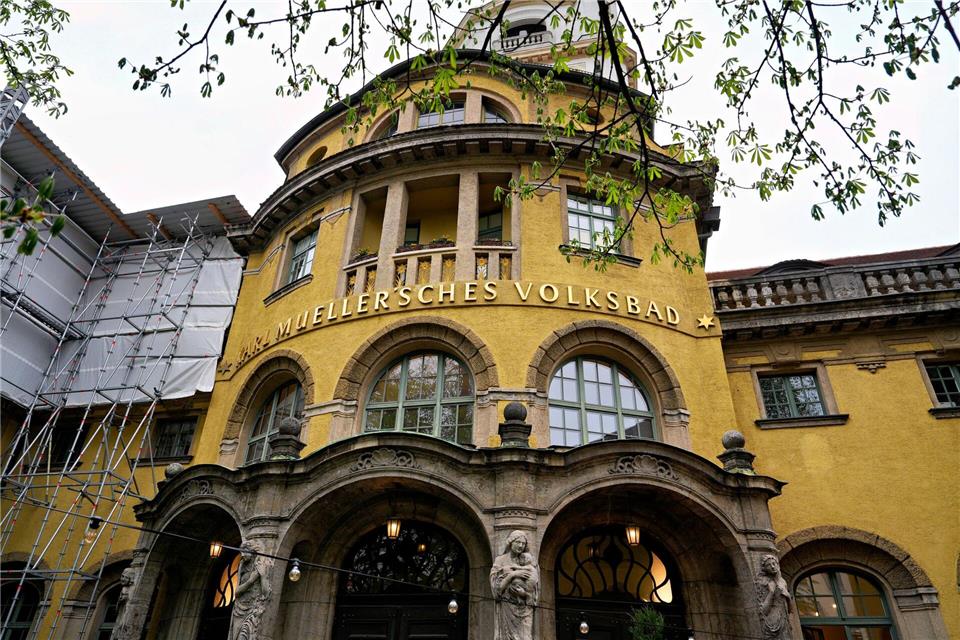 Das Müller’sche Volksbad feiert im Mai sein 125-jähriges Bestehen.Uwe Lein/dpa