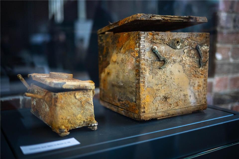 Das Museum übernimmt kleinere Teile des U-Boots.Sina Schuldt/dpa