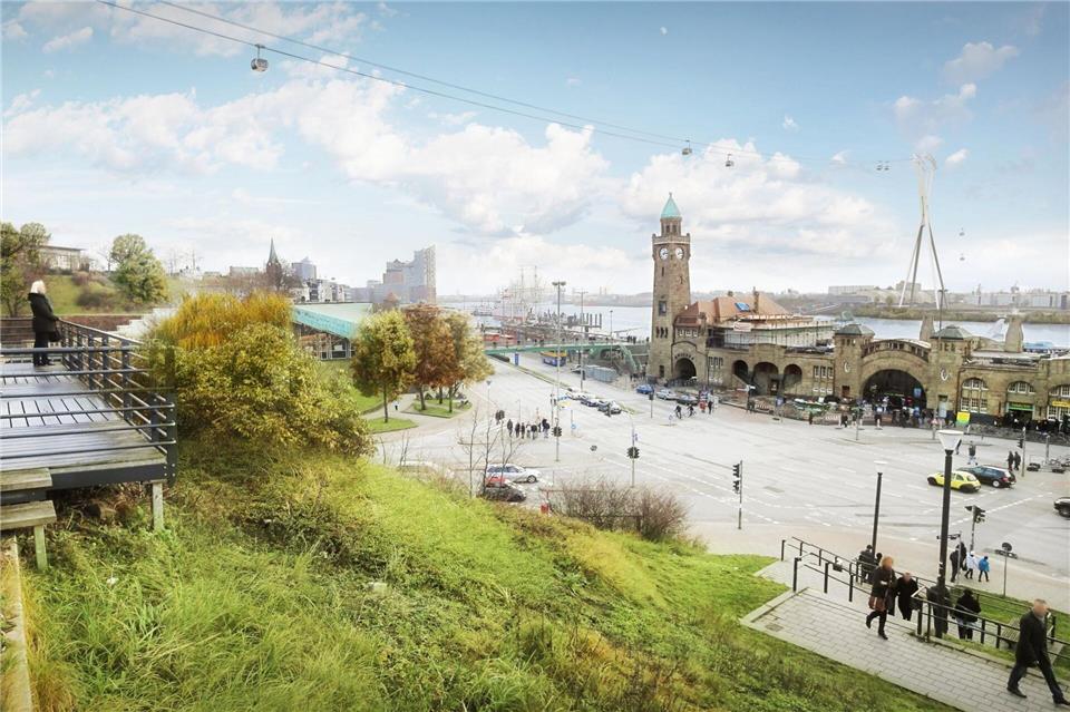 Das Musicalunternehmen Stage Entertainment plante eine 1,5 Kilometer lange Seilbahn über die Elbe. (Archivfoto)picture alliance / dpa