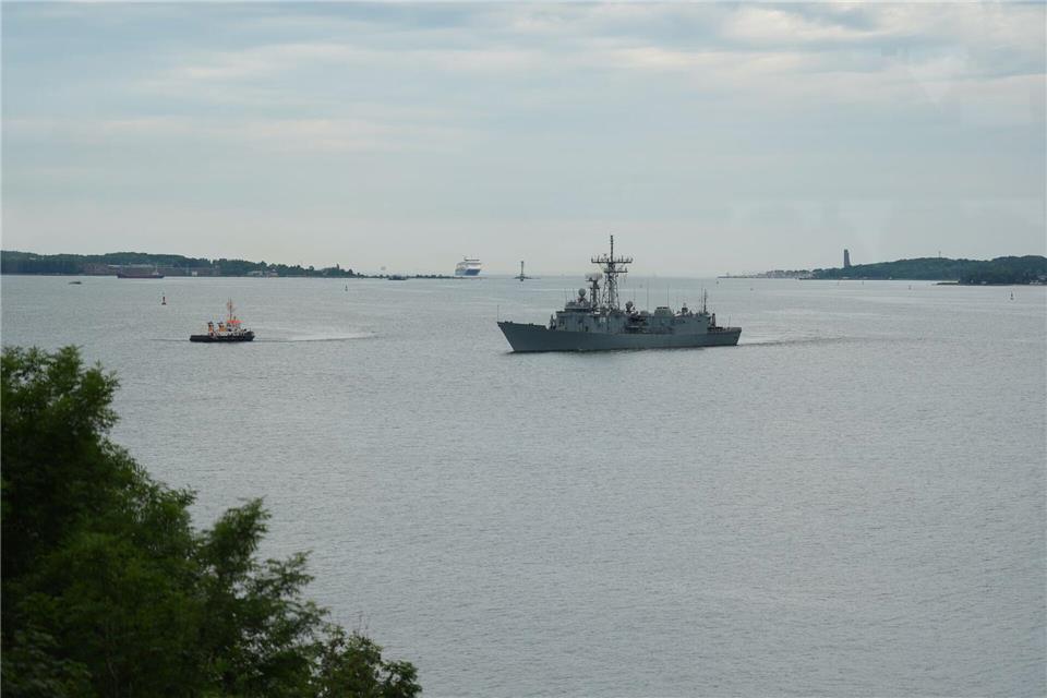 Das Nato-Marinemanöver Baltops endet zur Kieler Woche. Marcus Brandt/dpa