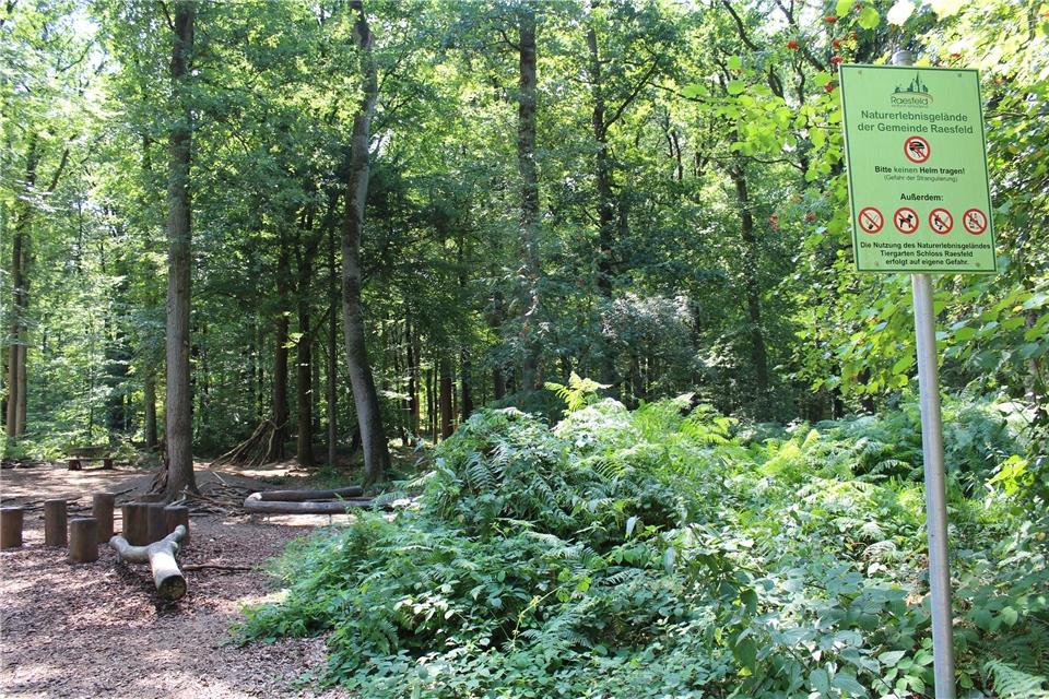 Das Naturerlebnisgelände ist ein touristischer Baustein im Naturpark Hohe Mark.