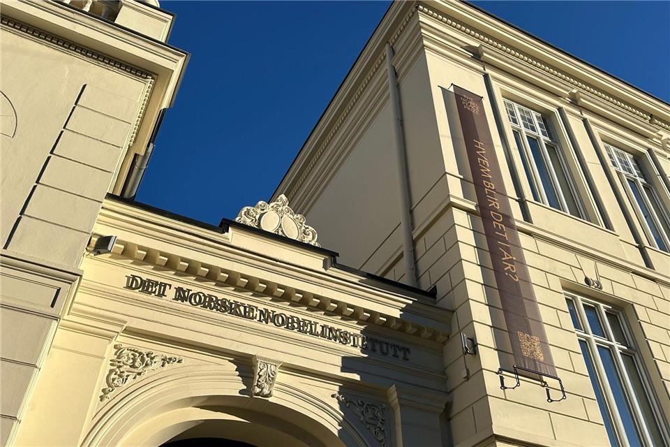 Das Nobelinstitut in Oslo. (Archivbild)Steffen Trumpf/dpa