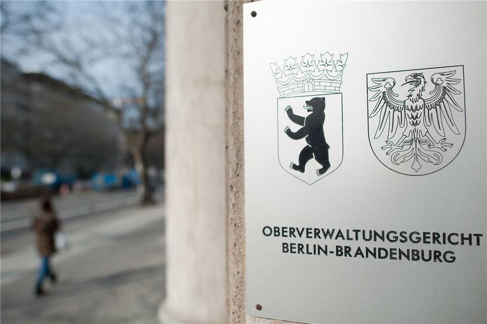 Das Oberverwaltungsgericht ist die nächsthöhere Instanz. (Archivbild)Klaus-Dietmar Gabbert/dpa