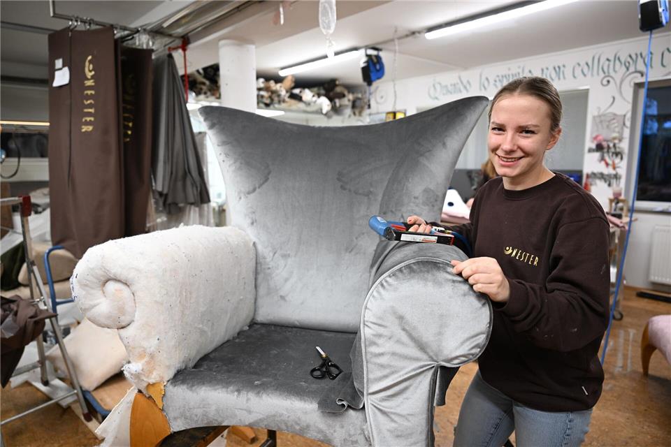 Das Postern liebt sie besonders an ihrem Job. Felix Kästle/dpa