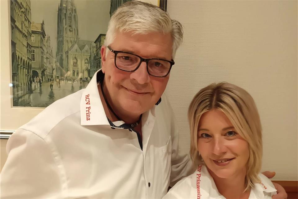 Das Prinzenpaar Berthold I. Ronau und Katja I. Standke freuen sich auf die kommende Session.