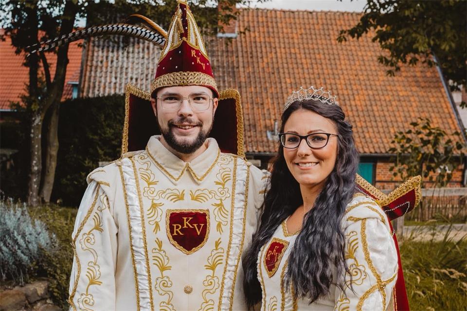 Das Prinzenpaar Sebastian I. (Optaczy) und Daniela III.(Vogelsang) führt den Rekener Karnevalsverein in die neue Session 2026/27.