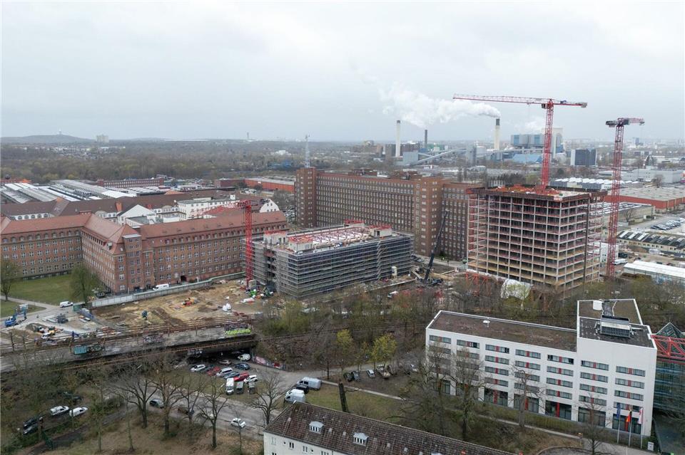 Das Projekt Siemensstadt Square gehört zu den wichtigsten Stadtentwicklungsvorhaben in Berlin. Sebastian Christoph Gollnow/dpa